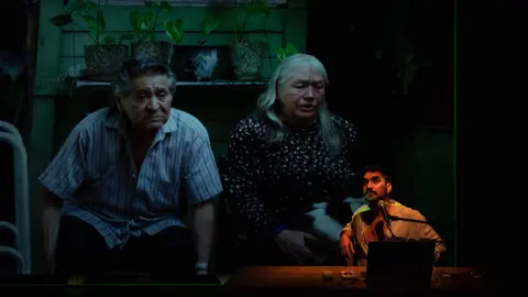 El actor y creador Mauro Malicho Vaca en un instante de ‘Reminiscencia’ - Foto Ayuntamiento de Madrid