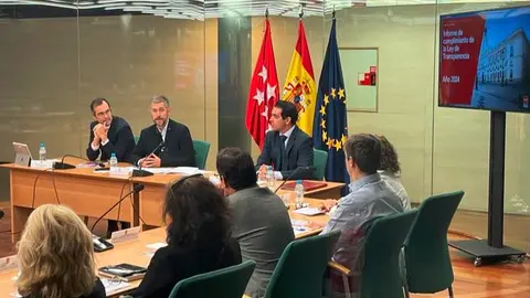 El consejero García Martín ha presentado hoy el quinto informe anual
sobre esta materia en la viceconsejería de Justicia y Víctimas - Foto Comunidad de Madrid