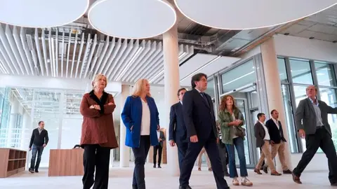 Visita al nuevo centro cultural que el Ayuntamiento ha construido en Valdebebas - Foto Ayuntamiento de Madrid