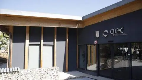 Entrada del CIEC en Vicálvaro