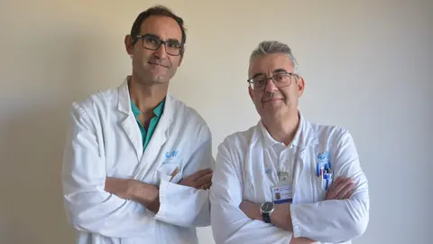 Dr. Oliveros-Acebes y Dr. Mirón