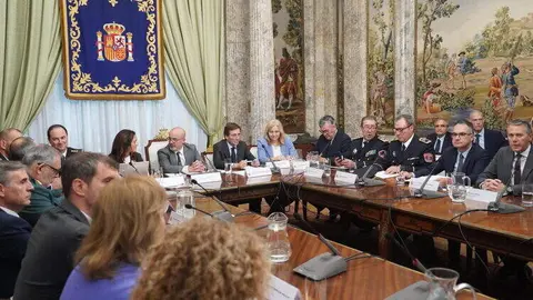 Participación del alcalde y la vicealcaldesa en el Consejo y Junta Local de Seguridad que ha tenido lugar en la Delegación del Gobierno