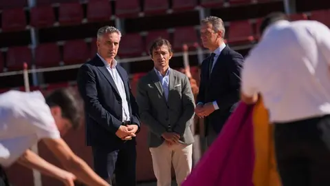 El consejero Novillo ha visitado hoy este espacio de la capital y la  Escuela de Tauromaquia José Cubero Yiyo - Foto Comunidad de Madrid