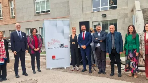 El viceconsejero de Política y Organización Educativa, en la celebración del centenario del  edificio - Foto Comunidad de Madrid