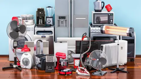 Aparatos eléctricos | Foto de 123RF/alexlmx