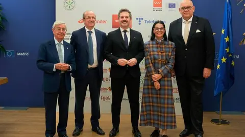 El consejero De Paco Serrano, en el primer  Congreso Europeo de Turismo y Gastronomía - Foto Comunidad de Madrid