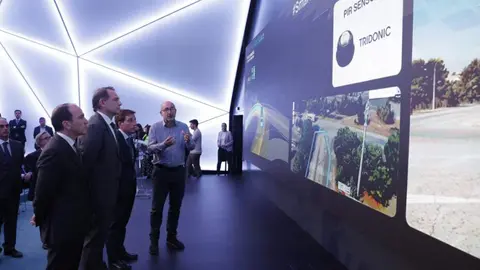 Momento de la presentación del Espacio Urbano Inteligente - Foto Comunidad de Madrid