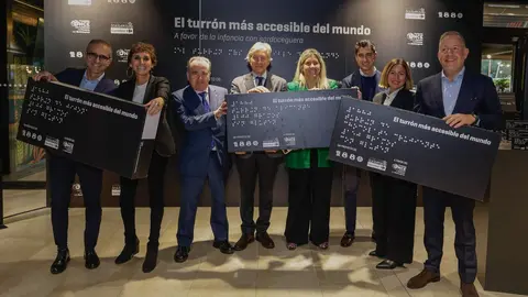 Los promotores del proyecto, durante la presentación - Foto de Carrefour