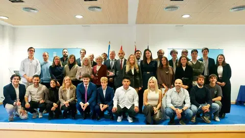 Albert, en la clausura de la I Edición de los Premios Majadahonda - Foto Comunidad de Madrid