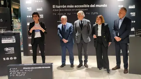 Presentación el turrón "más accesible del mundo" - Foto El Diario de Madrid