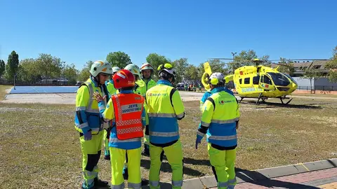 100 sanitarios del SUMMA 112