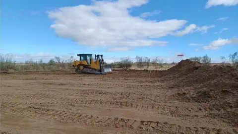 Inicio de obras nuevas construcciones en Retamar