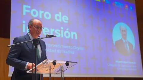El consejero López-Valverde inauguró la primera edición  del Foro de Inversión en el Centro Adolfo Suárez de Tres Cantos - Foto Comunidad de Madrid