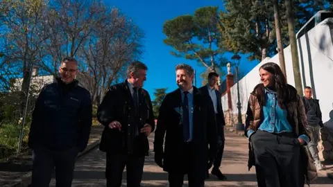 El consejero De Paco Serrano, en su visita a Santorcaz - Foto Comunidad de Madrid