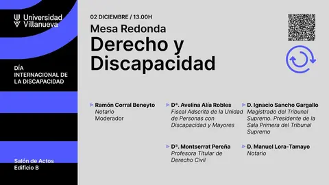 Jornadas Derecho y Discapacidad_Universidad Villanueva