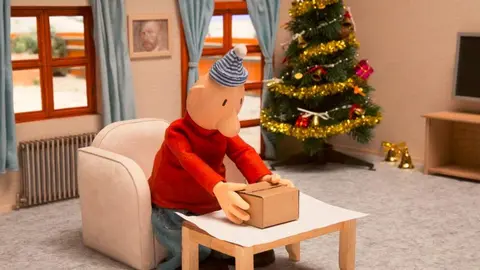 Fotograma de la película de animación 'Pat y Mat en invierno' - Imagen de Patmat Film