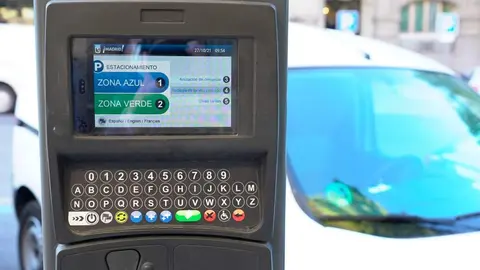 Un parquímetro en Madrid | Foto de Ayuntamiento de Madrid