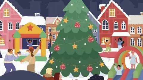 Poblado navideño - Imagen Ayuntamiento Móstoles