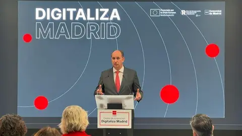 El consejero de Digitalización, Miguel López-Valverde - Foto Comunidad de Madrid