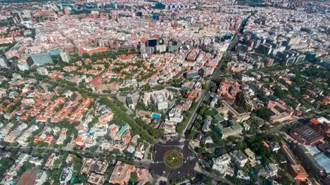 Vista aérea de Madrid - Foto de Ayuntamiento de Madrid
