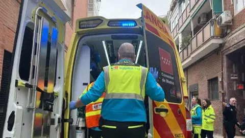 Equipos de emergencia - Foto Emergencias de la Comunidad de Madrid