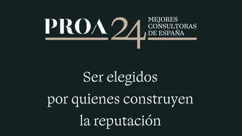 PROA Comunicaci&oacute;n entre las 25 mejores consultoras de Espa&ntilde;a