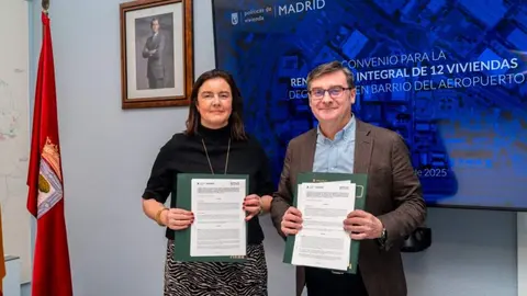 Firma del convenio - Foto Ayuntamiento de Madrid