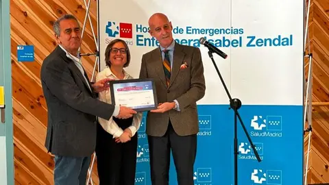 El Hospital p&uacute;blico Enfermera Isabel Zendal ha recibido hoy la Certificaci&oacute;n Humans - Foto Comunidad de Madrid