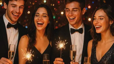 Imagen del cartel de la Verbena de Nochevieja en Pozuelo de Alarc&oacute;n