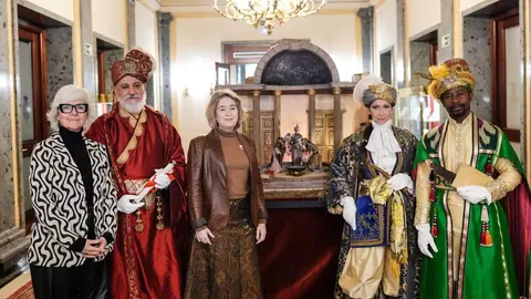 Rivera de la Cruz presenta la cabalgata de los Reyes Magos de Madrid  de 2026, en presencia de los emisarios reales