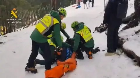 Guardia Civil rescate monta&ntilde;a enero 2026 - Foto de X de la Guardia Civil