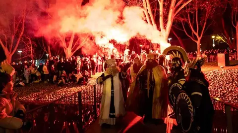 Cabalgata Reyes Magos de Oriente en Pozuelo