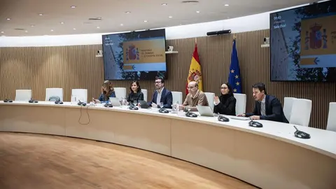 Reuni&oacute;n SMI 7 de enero 2026 - Foto del Ministerio de Trabajo