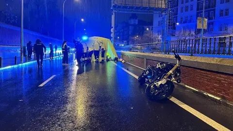Accidente de moto - Emergencias Madrid