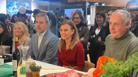 Ma&iacute;llo en Madrid Fusi&oacute;n, durante el taller en torno al rabo de toro -  Foto Comunidad de Madrid