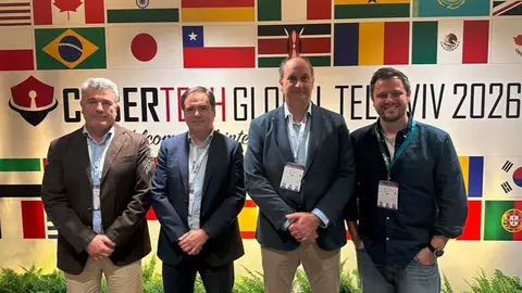 El consejero L&oacute;pez-Valverde, en el el congreso internacional Cybertech Global Tel Aviv - Foto Comunidad de Madrid
