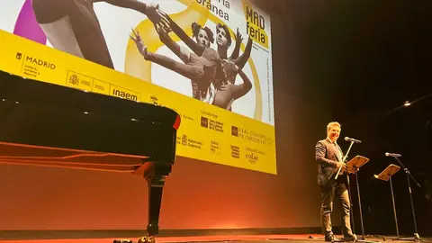 El consejero De Paco Serrano, en  la 22&ordf; edici&oacute;n  de MADferia - Foto Comunidad de Madrid