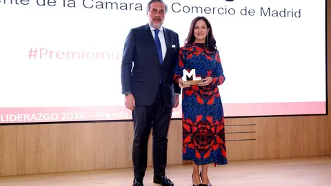 Premio Mujer L&iacute;der 2025 a Irene Prieto, CEO de ESSAE Formaci&oacute;n. - Foto de la C&aacute;mara de Comercio de Madrid