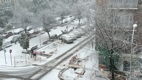 Chamart&iacute;n nevado - Foto de Pilar y Alfonso Fern&aacute;ndez Cendoya