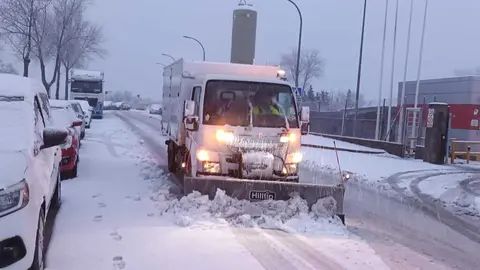 Las Rozas nevada 28 de enero 2026 - Foto del Ayuntamiento de Las Rozas en X