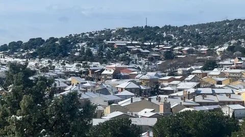 Nevada en Navalagamella Comunidad de Madrid 28 de enero 2026 - Foto de Rodrigo Callejo