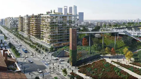 Renders del desarrollo de Las Tablas y &aacute;mbitos de actuaci&oacute;n de Madrid Nuevo Norte