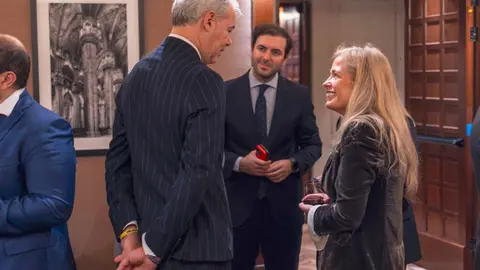 La consejera Albert, durante su encuentro con empresarios italianos - Foto Comunidad de Madrid