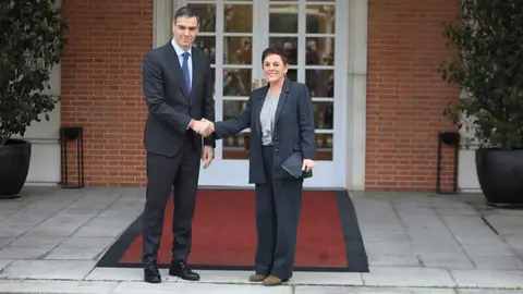 Pedro S&aacute;nchez recepci&oacute;n de EH Bildu - EH Bildu