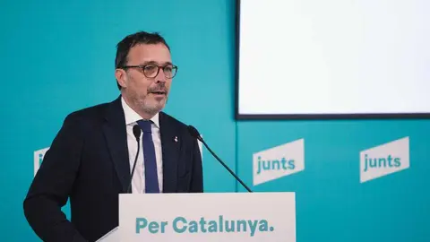 Josep Rius en rueda de prensa - Foto de Junts