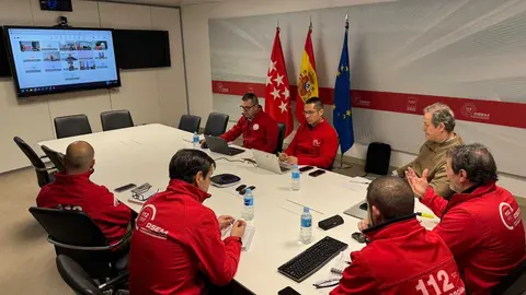 Reuni&oacute;n entre ASEM112,  Aemet, Canal de Isabel II, Confederaci&oacute;n Hidrogr&aacute;fica del Tajo,  Delegaci&oacute;n del Gobierno y ayuntamientos