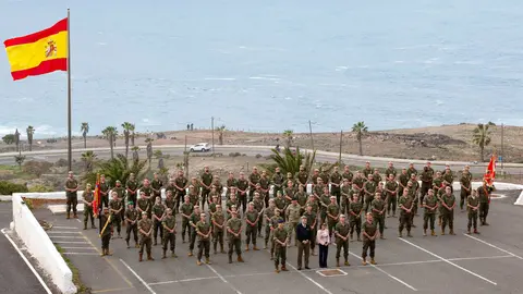 La Brigada "Canarias" XVI, condecorados por su labor en L&iacute;bano y en la DANA - Foto del Ministerio de Defensa en X