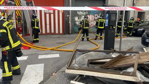 Explosi&oacute;n de gas - Foto de Emergencias Madrid