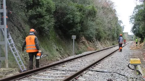 Recuperada la circulaci&oacute;n en los tramos Terrassa-Manresa y Blanes-Ma&ccedil;anet de la red de Rodalies - Foto del Ministerio de Transportes