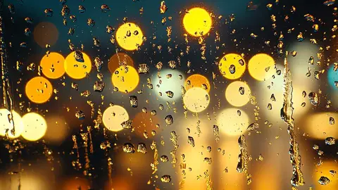 Lluvia - Espejo mojado - Foto de dhissecreative